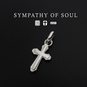 シンパシーオブソウル シルバーネックレス クロス 【男女兼用】 sympathy of soul Smooth   - r ペンダント アクセサリー (シルバーネッ