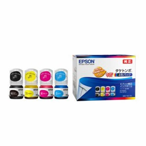 純正インク エプソン タケトンボ TAK-4CL 4色パック インクボトル EPSON[SEI]【ゆうパケット対応不可】