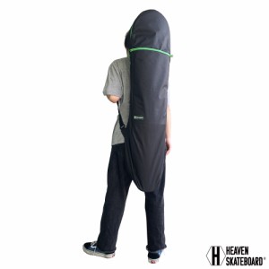 ロングスケートボードバッグ HEAVEN SKATEBOARD LONG SKATE 2WAY BAG アリゲーター スケボーバッグ スケボーリュック ロンスケリュック 4