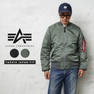 ALPHA アルファ TA0414 L-2B フライトジャケット JAPAN FIT【Cx】【T】｜ミリタリージャケット ブルゾン ライトアウター メンズ レディー