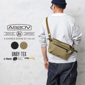 ポイント2倍！AS2OV アッソブ 141607 WATER PROOF CORDURA 305D FANNY PACK ファニーパック / ボディバッグ【Cx】【T】｜ショルダーバッ