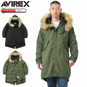 ポイント10倍！AVIREX アビレックス 6182221 M-65 フィールド パーカー【Cx】【7838952013】【T】｜メンズ モッズコート ミリタリージャ