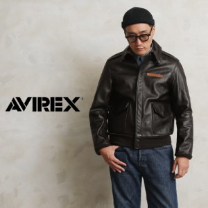 AVIREX アビレックス 2191000 A-2 レザーフライトジャケット MADE IN USA【Cx】【7833250044】【T】