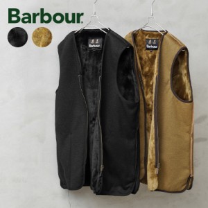 Barbour バブアー MLI0035 フロントジップ FUR LINER（ファー ライナー）【7933955019】【Sx】【T】｜フリース ボア ベスト チョッキ 保