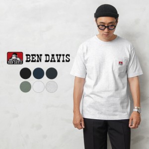 BEN DAVIS ベンデイビス C-23580000（C-9580000） BEN`S POCKET TEE 半袖 ポケットTシャツ【Cx】【T】｜メンズ ワンポイント シンプル 無