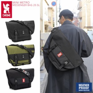 CHROME クローム BG-001 MINI METRO MESSENGER BAG ミニメトロ メッセンジャーバッグ【T】【Cx】｜ショルダーバッグ 肩掛け 自転車 通勤 