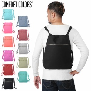 【メーカー取次】COMFORT COLORS コンフォートカラーズ  342 14オンス キャンバス シンチサック ナップサック【T】