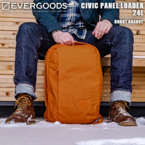 EVERGOODS エバーグッズ CIVIC PANEL LOADER 24L バックパック / デイパック BURNT ORANGE【Cx】【T】