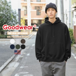 Goodwear グッドウェア 2W7-0510 USAコットン BIG プルオーバー パーカー【T】｜スウェットパーカー メンズ トップス 綿100% コットン 12