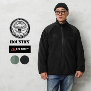 HOUSTON ヒューストン 22146 POLARTEC GEN3 FLEECE JACKET ポーラテック フリース ジャケット【T】｜メンズ アウター トップス 大きいサ