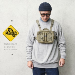 MAGFORCE マグフォース MF-3571 ENTOURAGE CHEST RIG（アントラージュ チェストリグ）TAN【T】｜【T】｜チェストバッグ ボディバッグ ミ