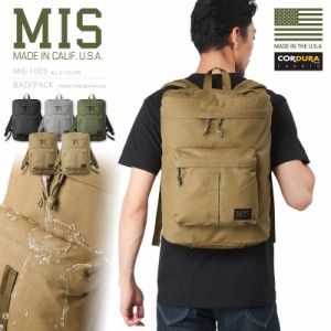 ミリタリー バッグ / MIS エムアイエス MIS-1005 CORDURA NYLON バックパック / リュックサック MADE IN USA【Sx】【T】 / メンズ  デイ