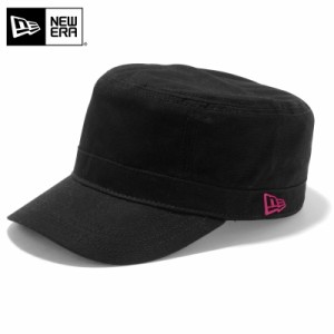 【メーカー取次】NEW ERA ニューエラ WM-01 コットン ワークキャップ ブラック/ストロベリーフラッグ 13561914【Cx】【T】