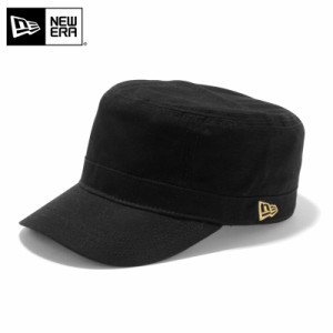 【メーカー取次】NEW ERA ニューエラ WM-01 コットン ワークキャップ ブラック/ゴールドフラッグ 13561916【Cx】【T】