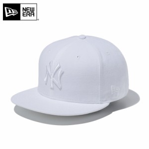 【メーカー取次】NEW ERA ニューエラ 9FIFTY ニューヨーク・ヤンキース ホワイトXホワイト 13562082 キャップ【Cx】【T】