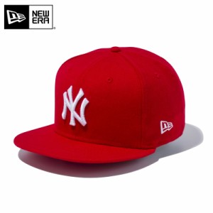 【メーカー取次】NEW ERA ニューエラ 9FIFTY ニューヨーク・ヤンキース スカーレット 13562086 キャップ【Cx】【T】