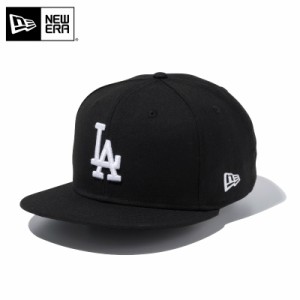 【メーカー取次】NEW ERA ニューエラ 9FIFTY ロサンゼルス・ドジャース ブラックXホワイト 13562103 キャップ【Cx】【T】