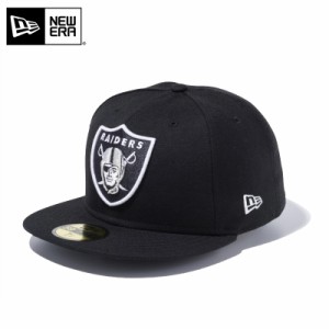 【メーカー取次】NEW ERA ニューエラ 59FIFTY NFL レイダース ブラック 13562257 キャップ【Cx】【T】