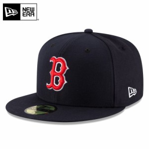 【メーカー取次】NEW ERA ニューエラ 59FIFTY MLB On-Field ボストン・レッドソックス ネイビー 13555014 キャップ【Cx】【T】