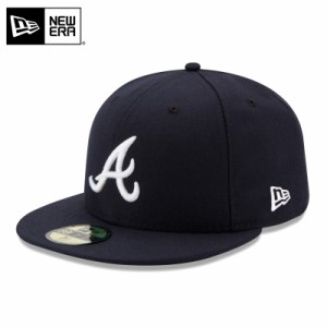 【メーカー取次】NEW ERA ニューエラ 59FIFTY MLB On-Field アトランタ・ブレーブス ネイビー 13555019 キャップ【Cx】【T】