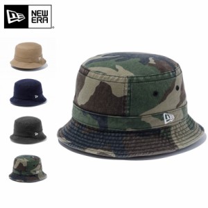 【メーカー取次】NEW ERA ニューエラ Bucket-02 ウォッシュドコットン バケットハット【Cx】【T】