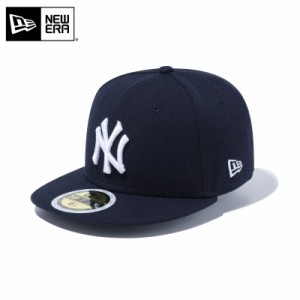 【メーカー取次】NEW ERA ニューエラ Kid’s キッズ用 59FIFTY MLB On-Field ニューヨーク ヤンキース ネイビー 13561981 キャップ【Cx】