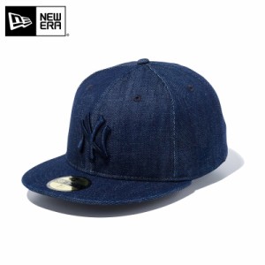 【メーカー取次】NEW ERA ニューエラ 59FIFTY MLB ニューヨーク・ヤンキース インディゴデニム 13562236 キャップ【Cx】【T】