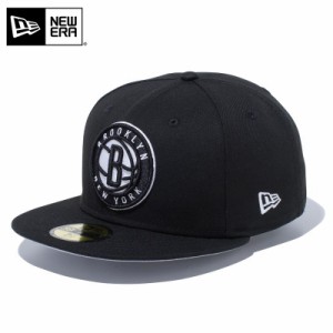 【メーカー取次】NEW ERA ニューエラ 59FIFTY NBA ブルックリン・ネッツ ブラック 13562262 キャップ【Cx】【T】 / メンズ レディース カ