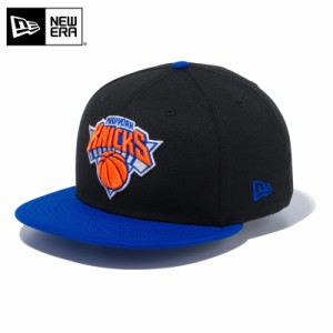 【メーカー取次】NEW ERA ニューエラ 9FIFTY ニューヨーク・ニックス ブラックXブルー 13562096 キャップ【Cx】【T】NBA