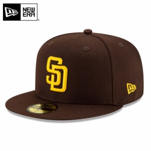 【メーカー取次】NEW ERA ニューエラ 59FIFTY MLB On-Field サンディエゴ・パドレス ブラウン 13554976 キャップ / メンズ レディース 帽