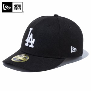 【メーカー取次】NEW ERA ニューエラ MLB Low Profile 59FIFTY ロサンゼルス・ドジャース ブラックXホワイト 13561966 キャップ 【Cx】【