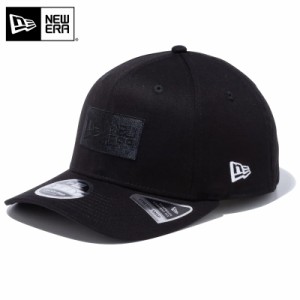 【メーカー取次】NEW ERA ニューエラ 9FIFTY Stretch Snap ストレッチスナップ ボックスロゴ ブラックXブラック 13552073 キャップ 【Cx