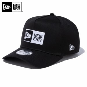 【メーカー取次】NEW ERA ニューエラ 9FORTY A-Frame ボックスロゴ ブラック 13552088 キャップ 【Cx】【T】