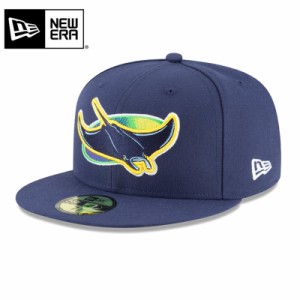 【メーカー取次】NEW ERA ニューエラ 59FIFTY MLB On-Field タンパベイ・レイズ ライトネイビー 13554967 キャップ 【Cx】【T】｜メンズ 