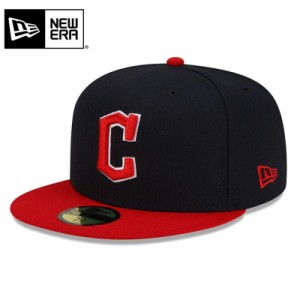 【メーカー取次】NEW ERA ニューエラ 59FIFTY MLB On-Field クリーブランド・ガーディアンズ ネイビーXレッド 13555007 キャップ 【Cx】