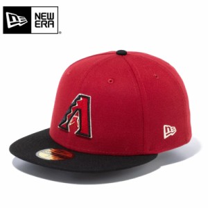 【メーカー取次】NEW ERA ニューエラ 59FIFTY MLB On-Field アリゾナ・ダイヤモンドバックス レッドXブラック 13555022 キャップ 【Cx】