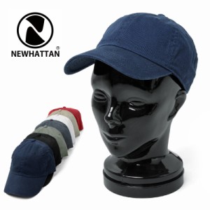 NEWHATTAN ニューハッタン STONE WASHED CAP #1400【T】