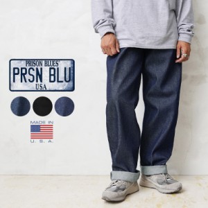 PRISON BLUES プリズンブルース PRBS191 7ポケット デニム ワークパンツ MADE IN USA 14.75oz【T】｜ジーンズ ペインターパンツ デニムパ