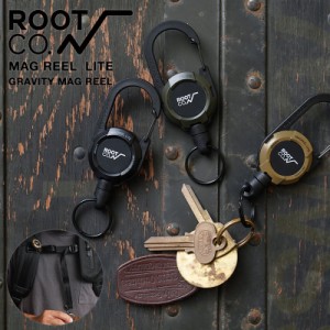 ROOT CO. ルート コー GMRL-4361 GRAVITY MAG REEL LITE マグネット内蔵型リールカラビナ【T】【Cx】｜キーホルダー キーリング 鍵 ミリ