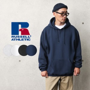 RUSSELL ラッセル 695HBM1 DRI POWER FLEECE プルオーバー スウェットパーカー【Cx】【T】｜ 無地 大きいサイズ ストリート カジュアル 