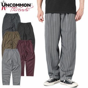 UNCOMMON THREADS アンコモンスレッズ UT4003 YARN-DYED シェフパンツ / メンズ レディース ボトムス ワークパンツ ロングパンツ【T】