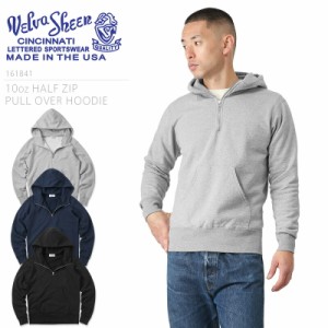 Velva Sheen ベルバシーン MADE IN USA 161841 10oz HALF ZIP PULL OVER HOODIE パーカ【T】