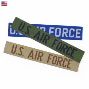新品 米軍 U.S.AIR FORCE ネーム タブ パッチ【T】