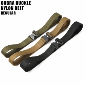 新品 GW0118 COBRA BUCKLE ナイロンベルト REGULAR / メンズ レディース ナイロンベルト タクティカルベルト コブラバックル コブラベル