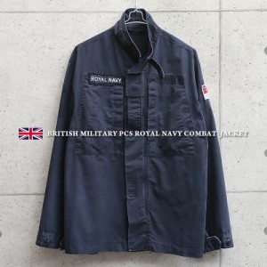 ミリタリージャケット メンズ / 実物 USED イギリス軍 ROYAL NAVY PCS コンバットジャケット【Cx】【I】｜アウター カジュアル ワークジ