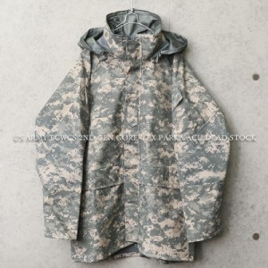 実物 新品 デッドストック 米軍 ECWCS 2nd Gen GORE-TEX パーカ ACU（UCP）【Cx】【I】｜マウンテンパーカー メンズ ミリタリー アウター