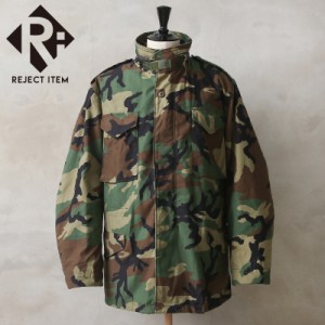 リジェクト 訳あり品 実物 USED 米軍 M-65 フィールドジャケット WOODLAND【Cx】【I】