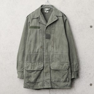 実物 USED フランス軍 M-64 ジャケット【Cx】【I】｜ ミリタリー アウター 上着 おしゃれ 古着 メンズ レディース 払い下げ品  ヴィンテ