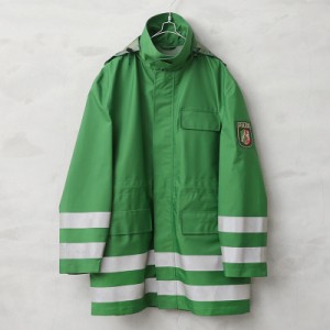 実物 USED ドイツ警察 WATERPROOF“POLIZEI”ポリスジャケット #2【Cx】【I】