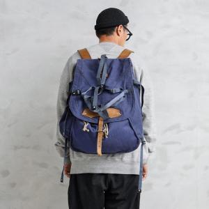 実物 新品 デッドストック ルーマニア軍 VINTAGE マウンテン バックパック ブルー ナイロンストラップ【Cx】【T】|リュックサック デイ